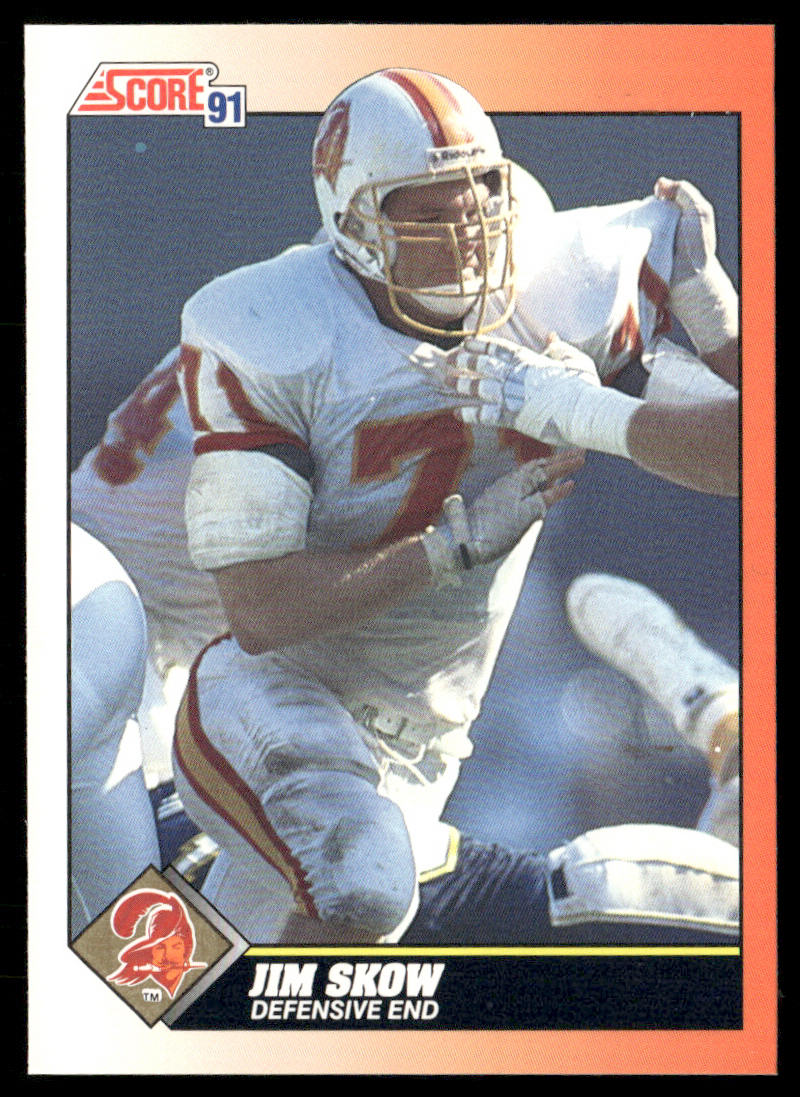 Jim Skow 1991 Score #441 Tampa Bay Buccaneers