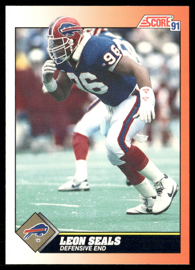 Leon Seals 1991 Score #453 Buffalo Bills