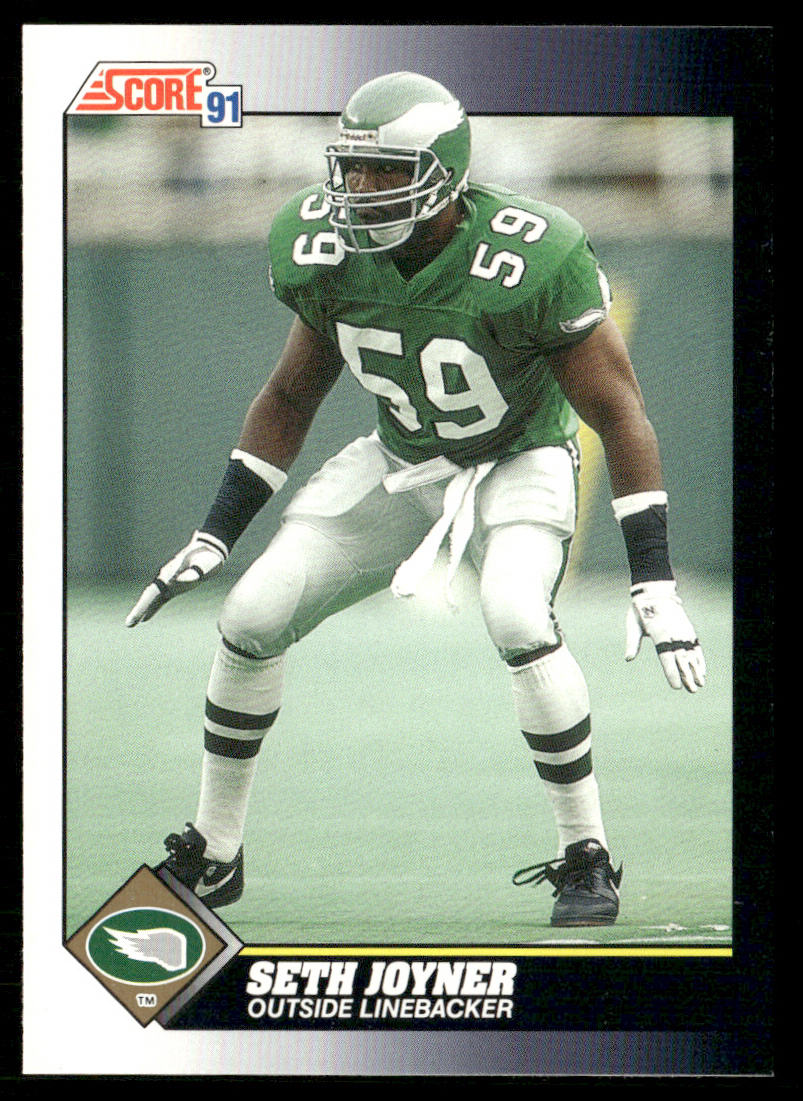 Seth Joyner 1991 Score #460 Philadelphia Eagles
