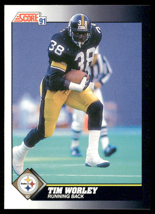 Tim Worley 1991 Score #469 Pittsburgh Steelers
