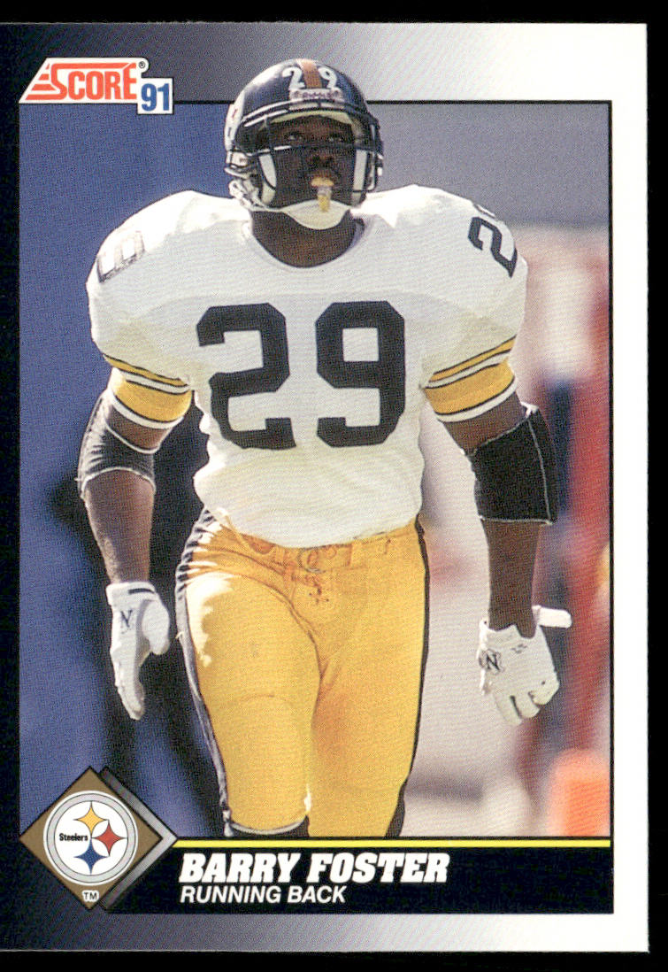 Barry Foster 1991 Score #484 Pittsburgh Steelers