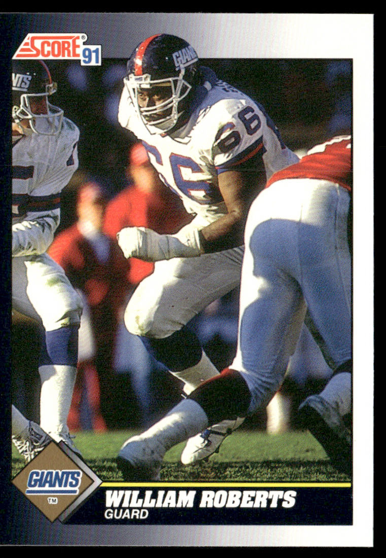 William Roberts 1991 Score #506 New York Giants