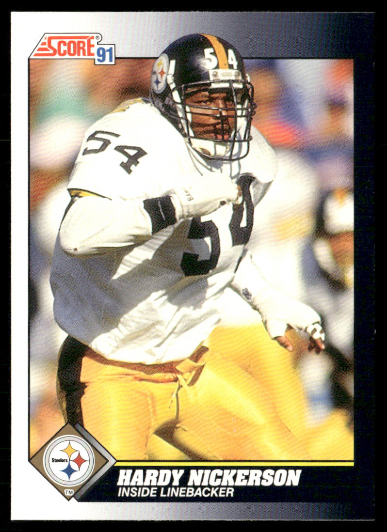 Hardy Nickerson 1991 Score #513 Pittsburgh Steelers