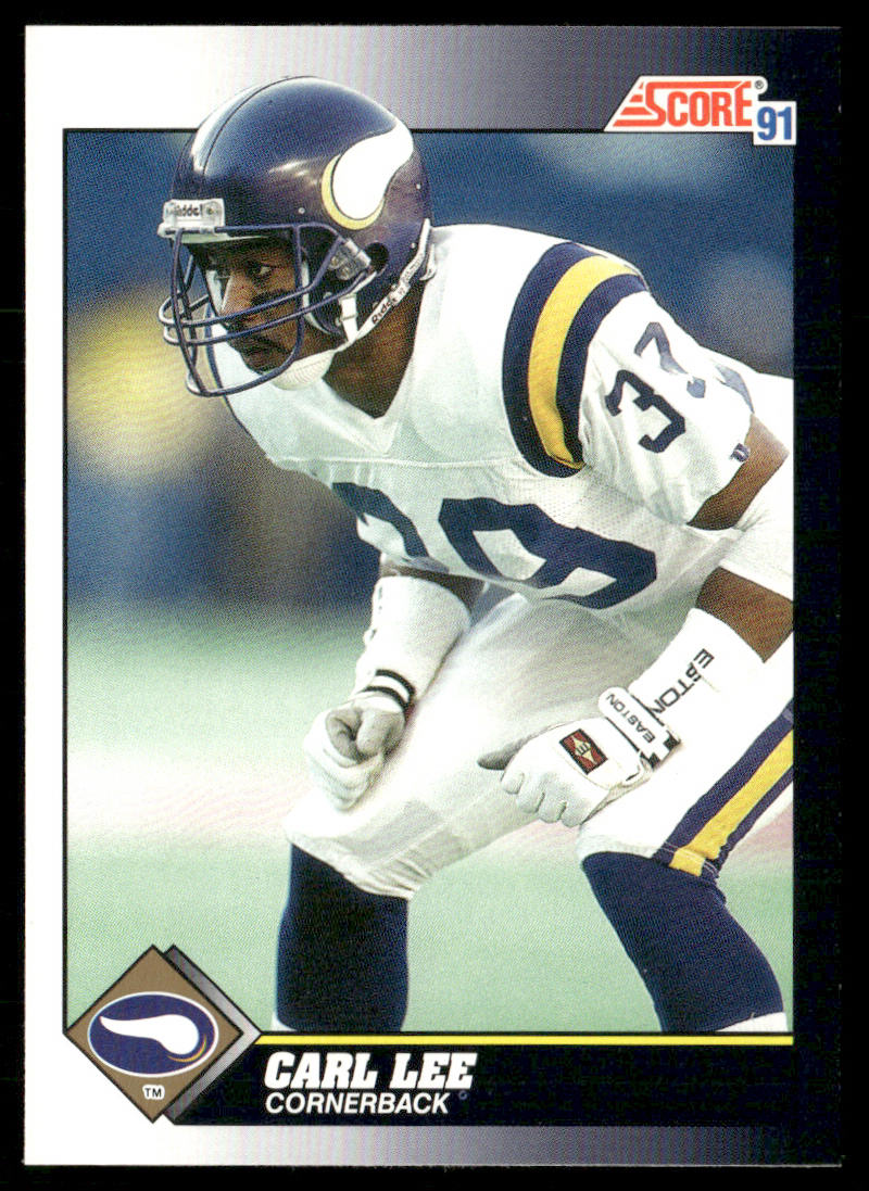 Carl Lee 1991 Score #517 Minnesota Vikings