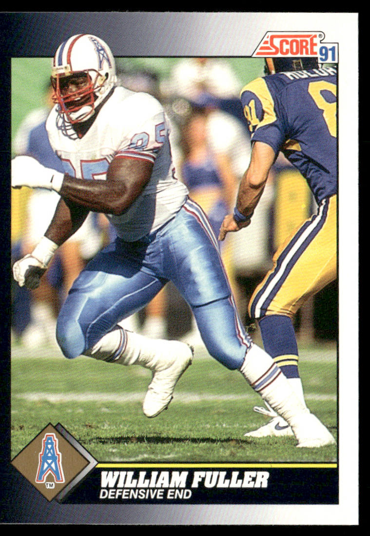 William Fuller 1991 Score #524 Houston Oilers