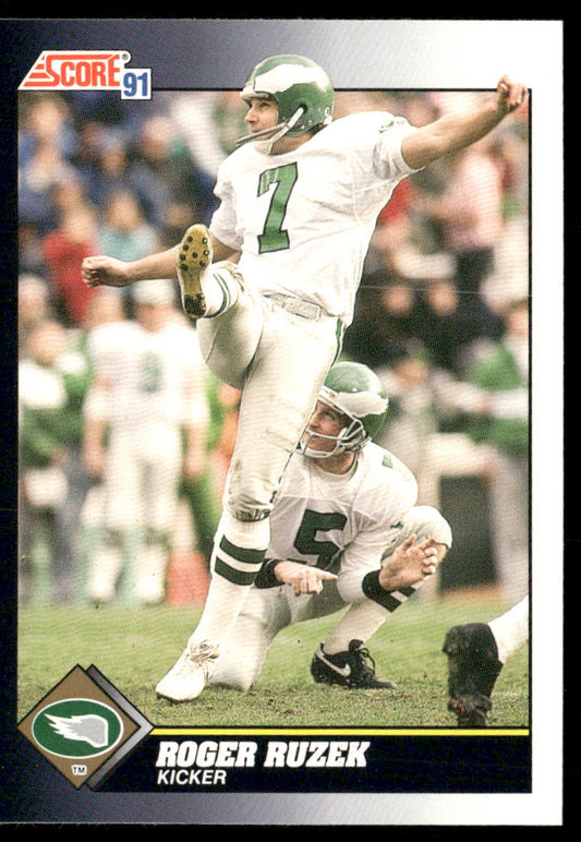 Roger Ruzek 1991 Score #526 Philadelphia Eagles