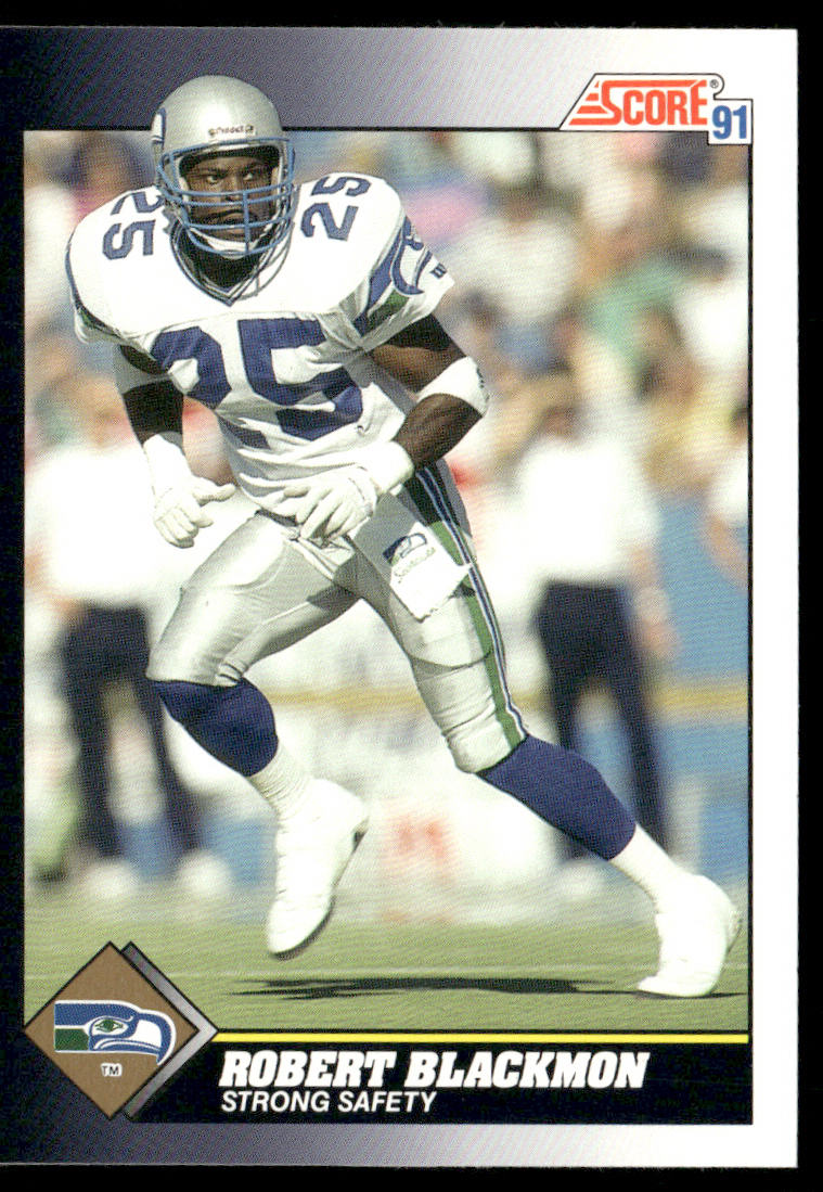 Robert Blackmon 1991 Score #527 Seattle Seahawks