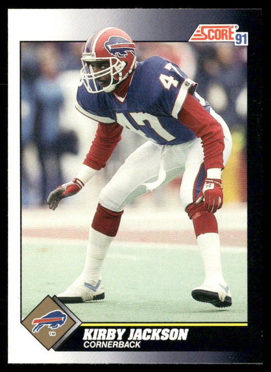 Kirby Jackson 1991 Score #533 RC Buffalo Bills