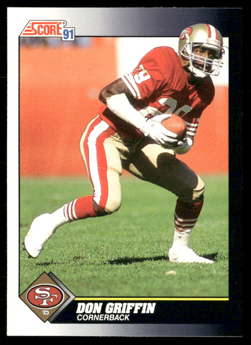 Don Griffin 1991 Score #535 San Francisco 49ers
