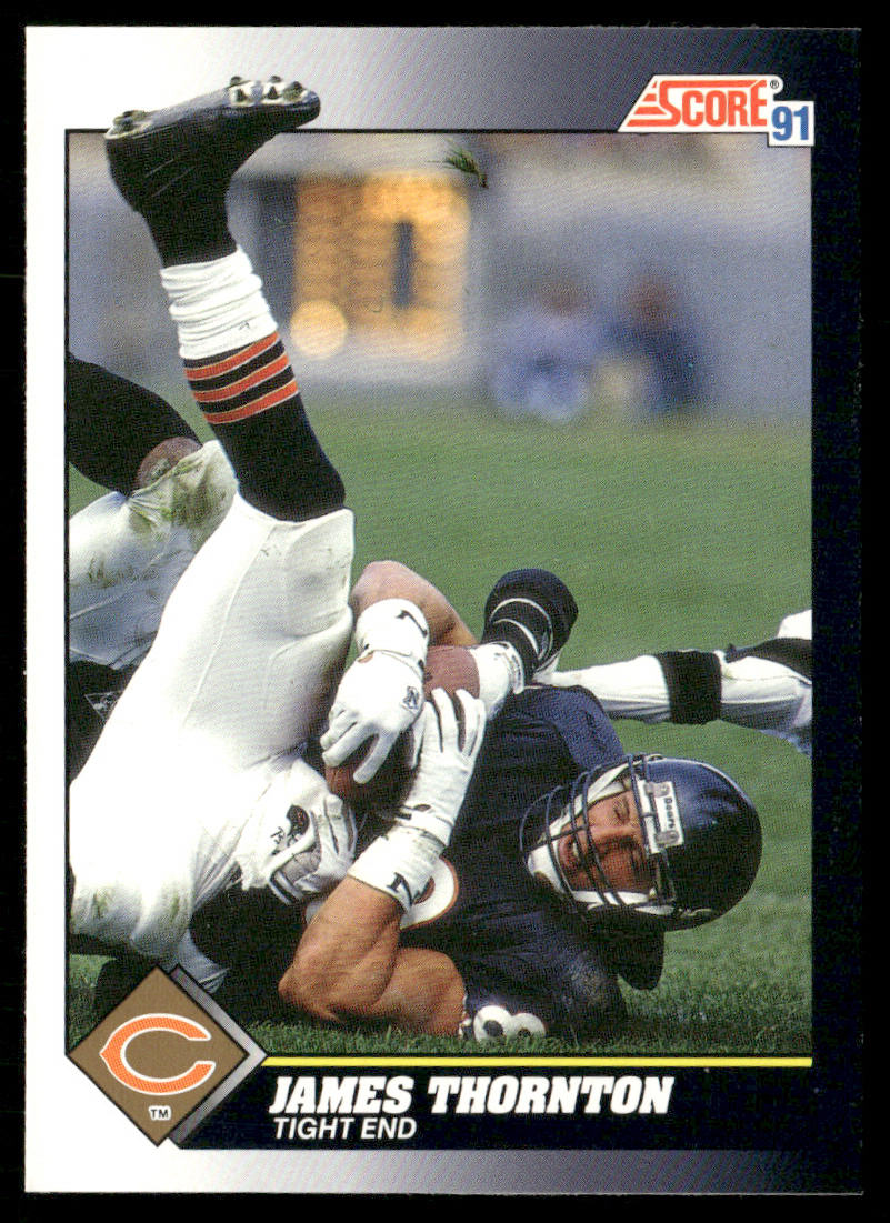 James Thornton 1991 Score #538 Chicago Bears