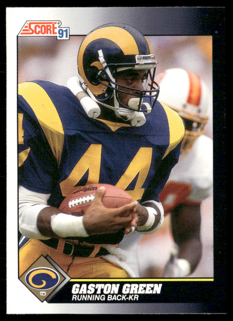 Gaston Green 1991 Score #554 Los Angeles Rams
