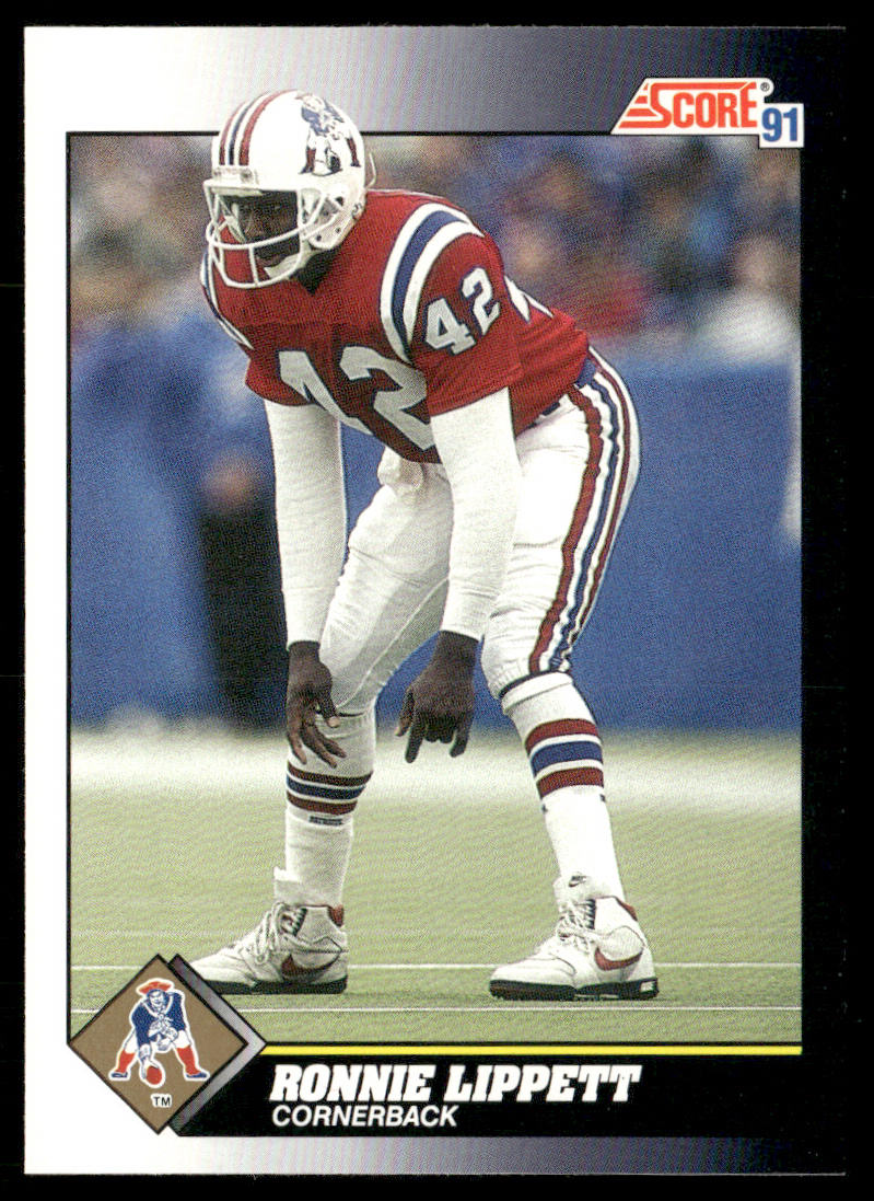 Ronnie Lippett 1991 Score #557 New England Patriots