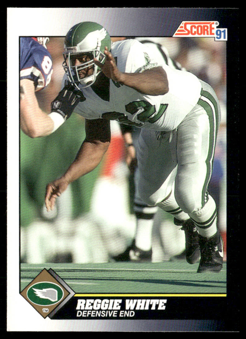Reggie White 1991 Score #560 Philadelphia Eagles
