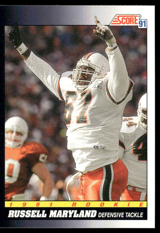Russell Maryland 1991 Score #565a RC Dallas Cowboys