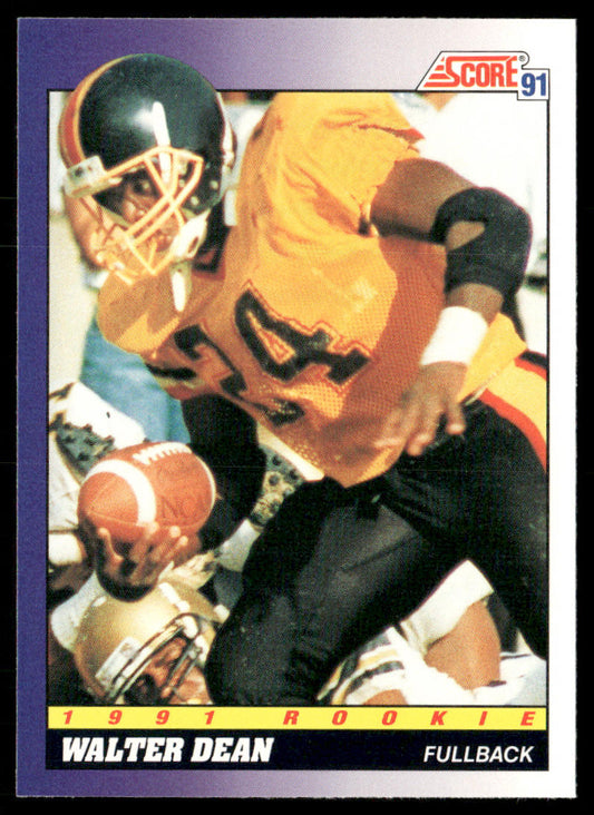 Walter Dean 1991 Score #567 RC Grambling State Tigers