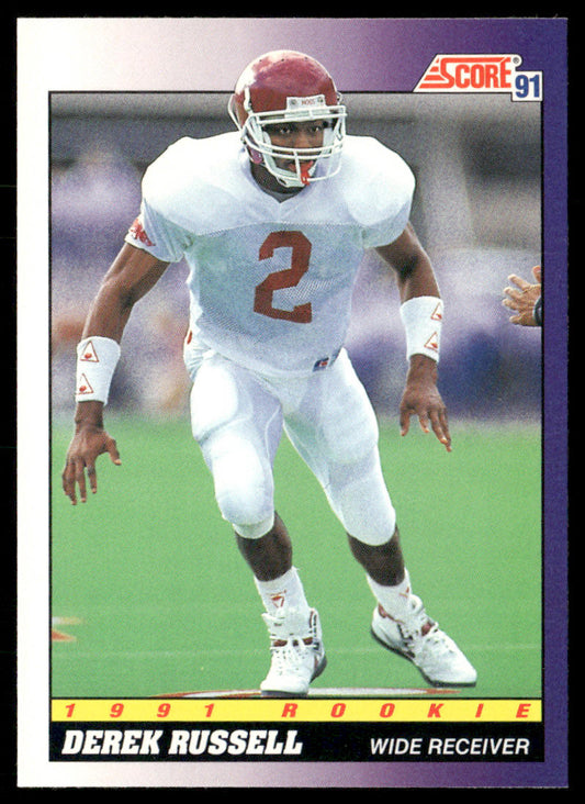 Derek Russell 1991 Score #576 RC Arkansas Razorbacks