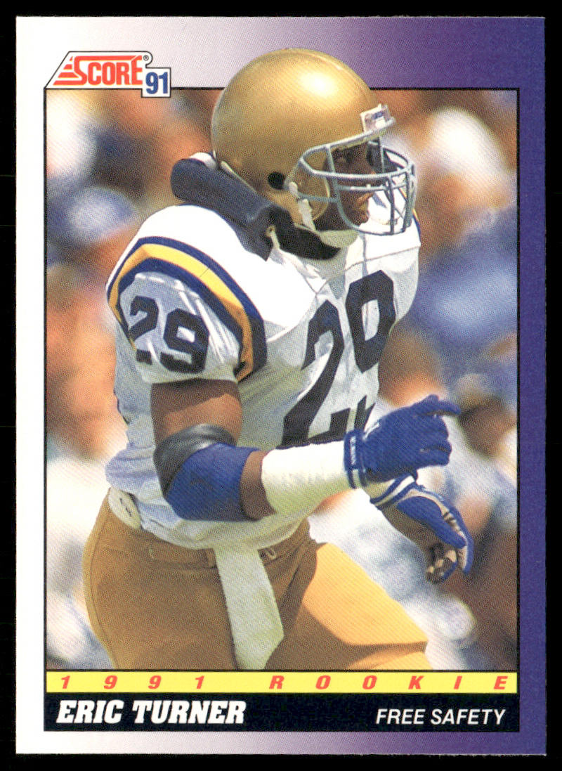 Eric Turner 1991 Score #584 RC UCLA Bruins