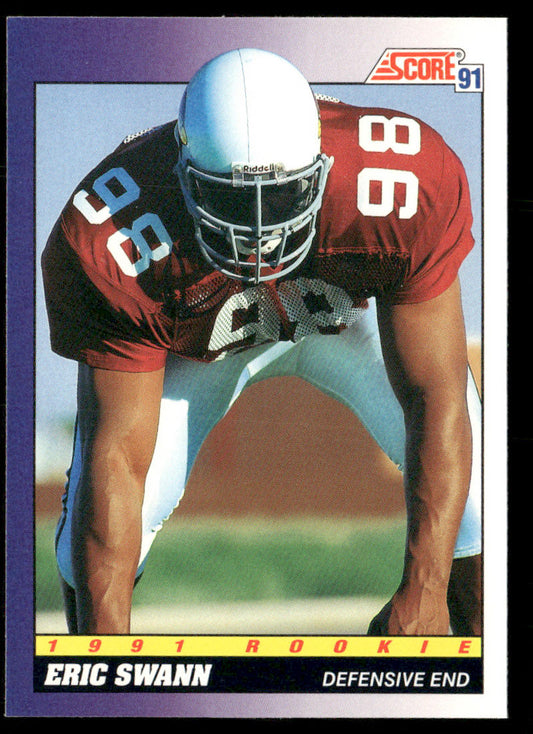 Eric Swann 1991 Score #596 RC Phoenix Cardinals
