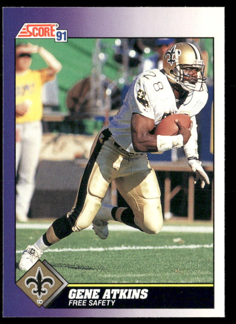 Gene Atkins 1991 Score #617 New Orleans Saints