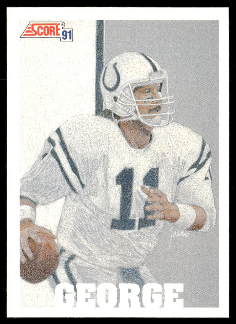 Jeff George 1991 Score #630 Indianapolis Colts