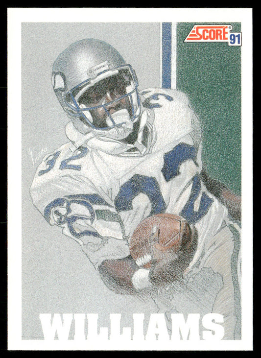 John L. Williams 1991 Score #645 Seattle Seahawks