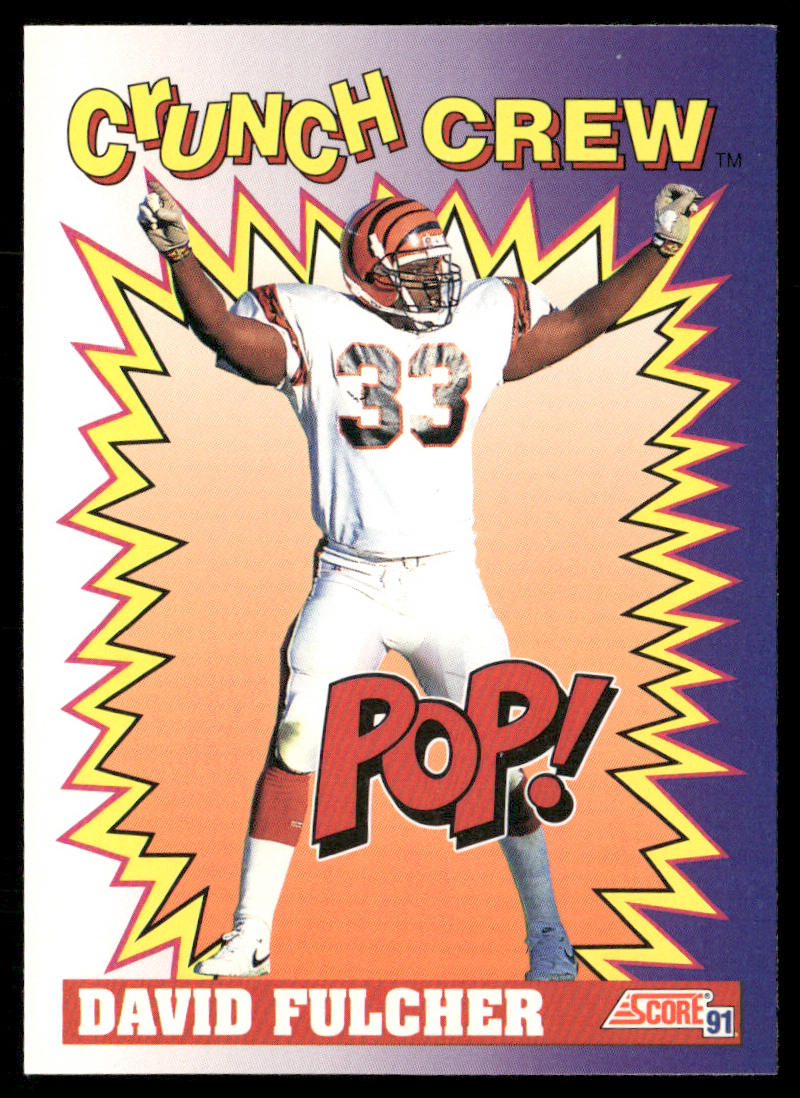 David Fulcher 1991 Score #650 Cincinnati Bengals