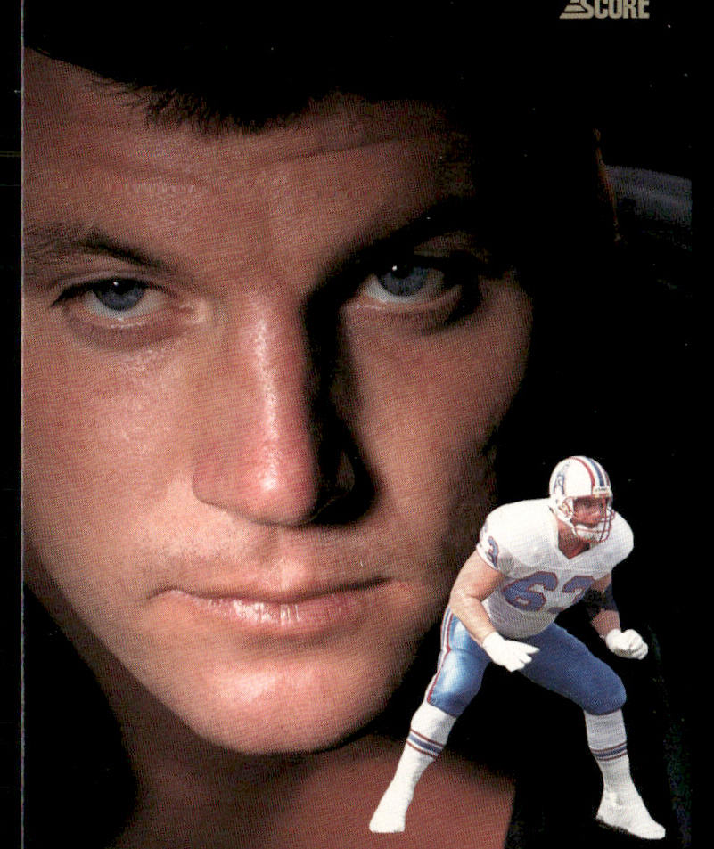 Mike Munchak 1991 Score #685 Houston Oilers