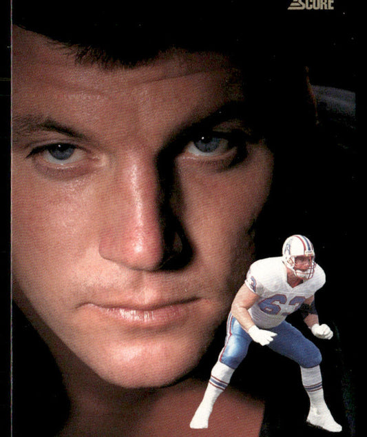 Mike Munchak 1991 Score #685 Houston Oilers