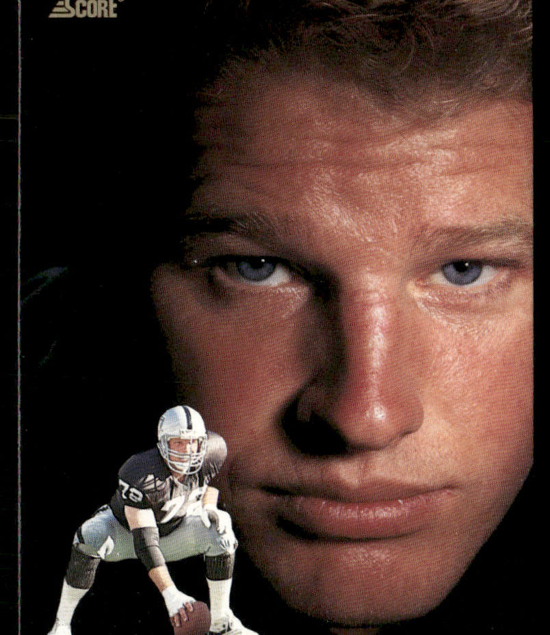 Don Mosebar 1991 Score #686 Los Angeles Raiders