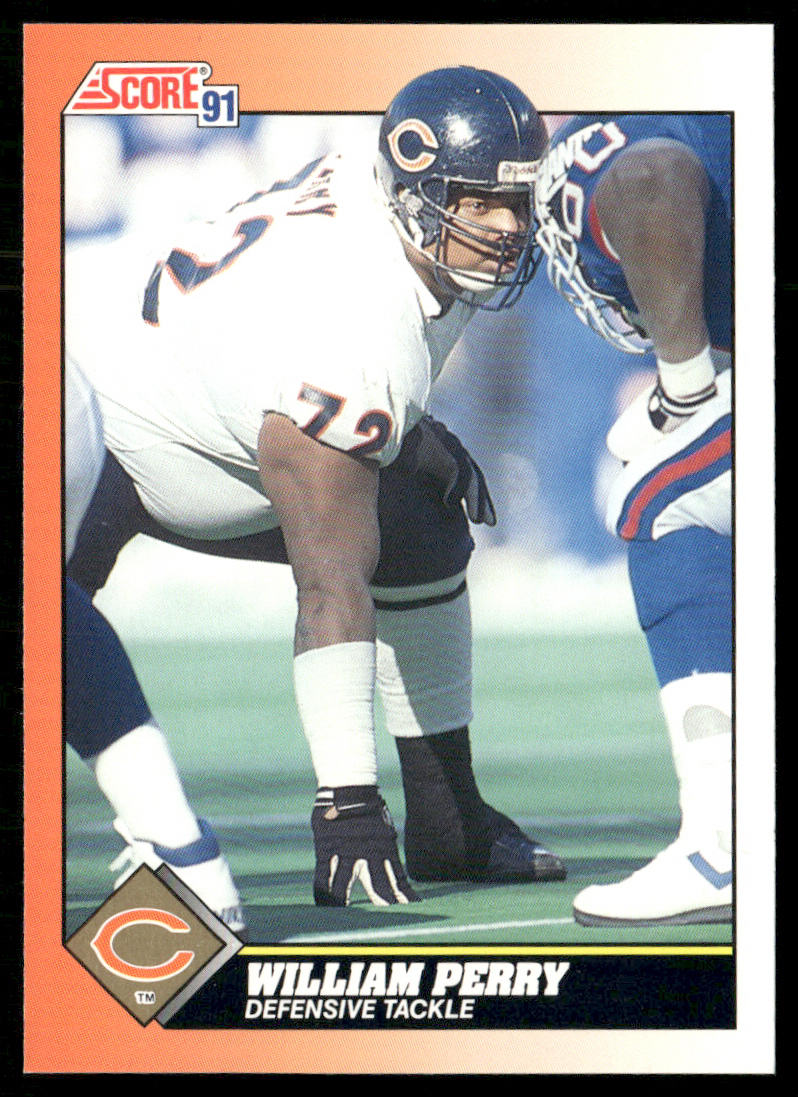 William Perry 1991 Score #390 Chicago Bears