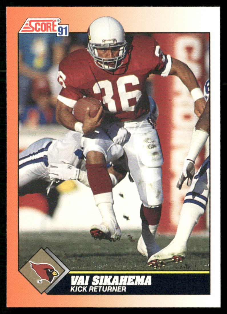 Vai Sikahema 1991 Score #422 Phoenix Cardinals