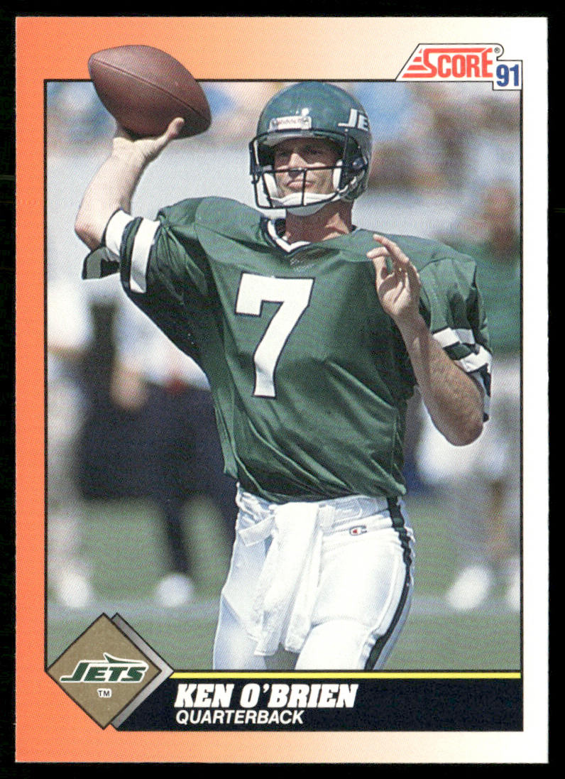 Ken O'Brien 1991 Score #428 New York Jets