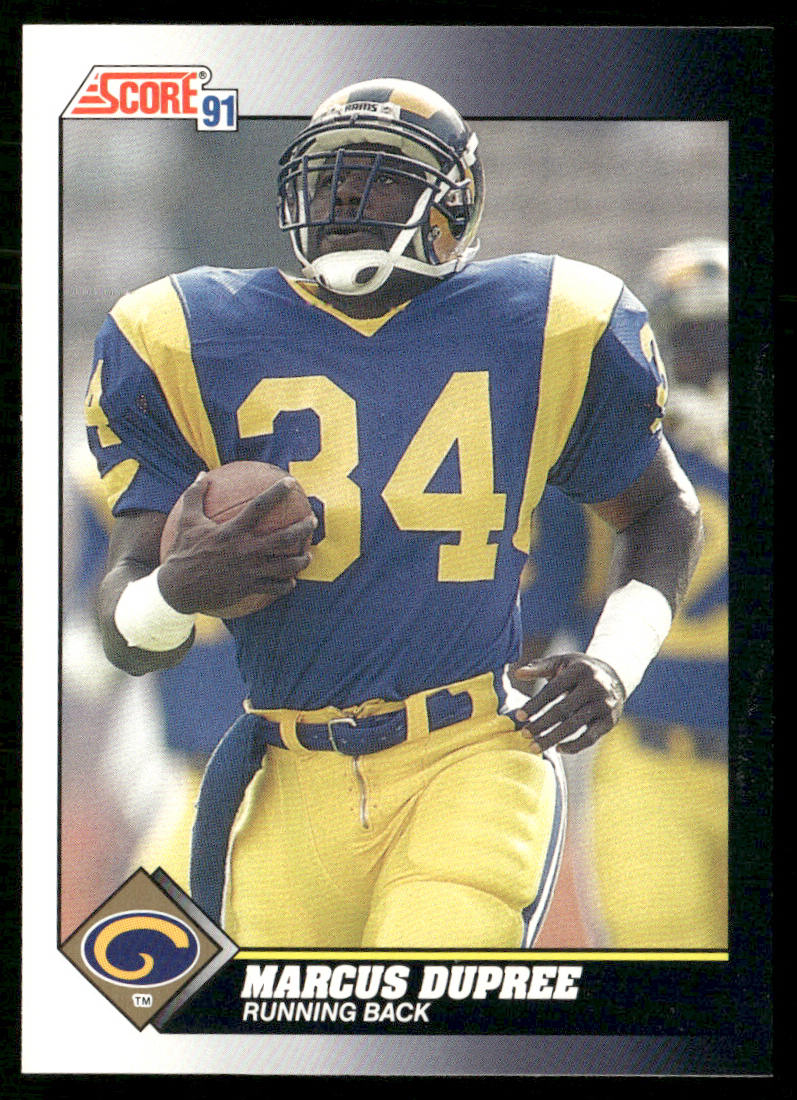 Marcus Dupree 1991 Score #457 Los Angeles Rams