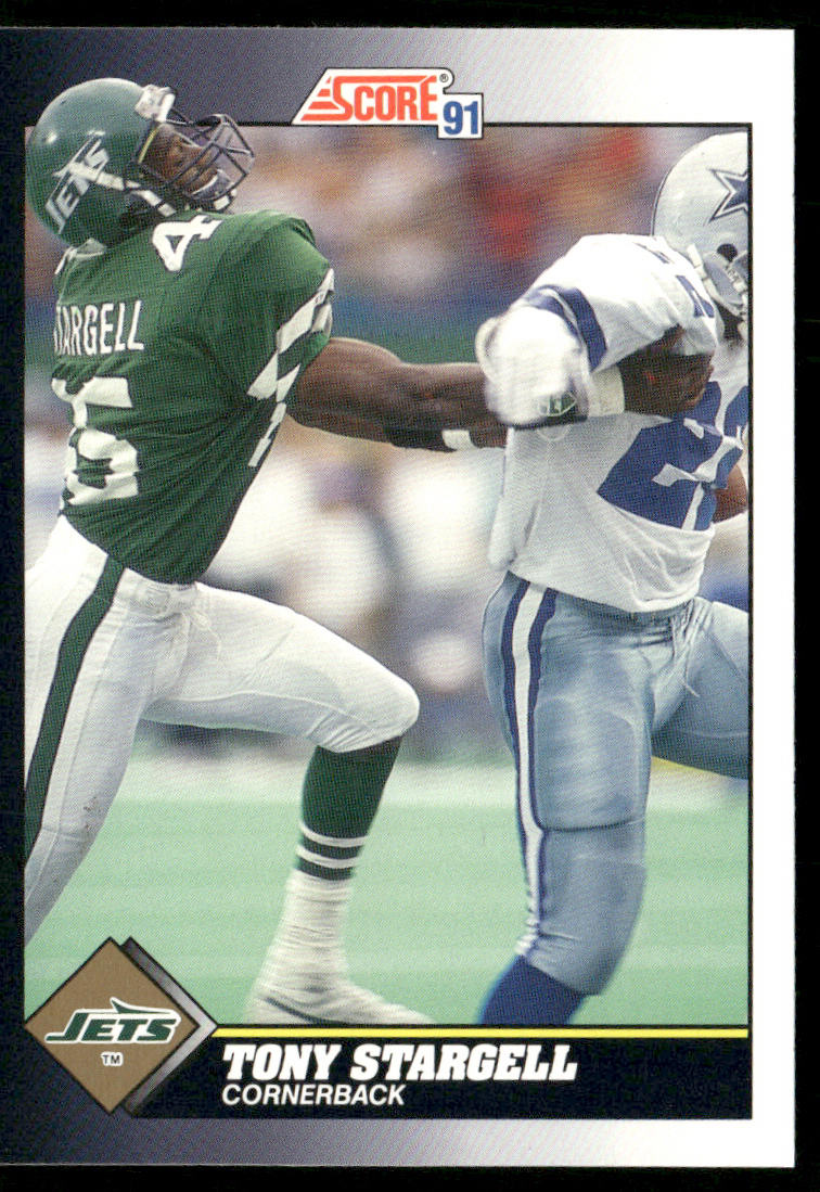 Tony Stargell 1991 Score #466 New York Jets