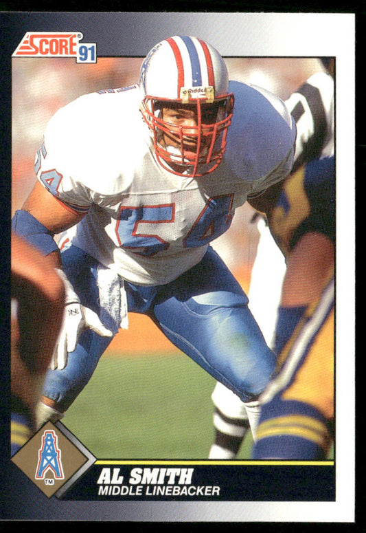 Al Smith 1991 Score #490 Houston Oilers