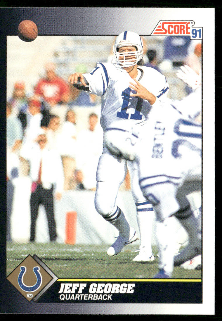 Jeff George 1991 Score #502 Indianapolis Colts