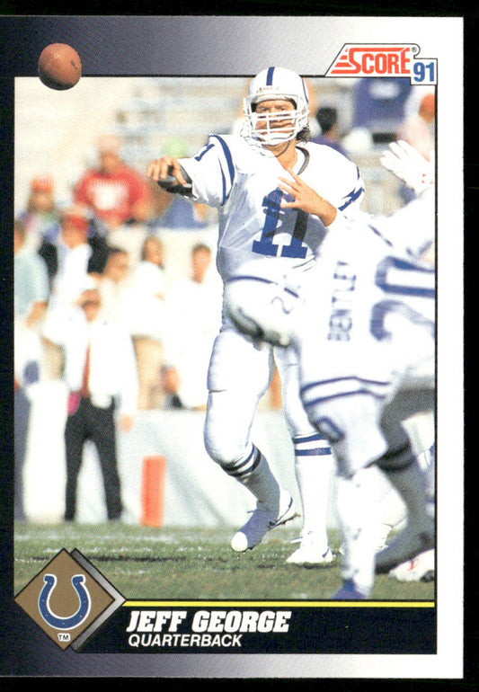 Jeff George 1991 Score #502 Indianapolis Colts