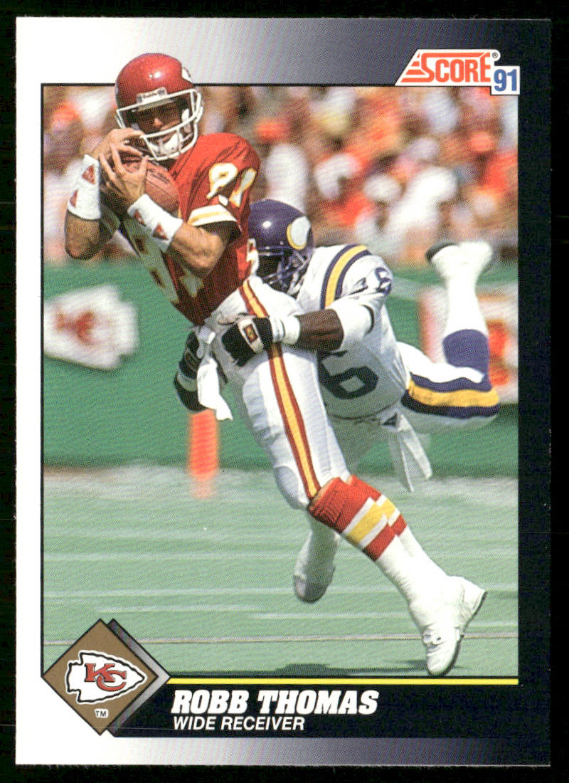 Robb Thomas 1991 Score #534 Kansas City Chiefs