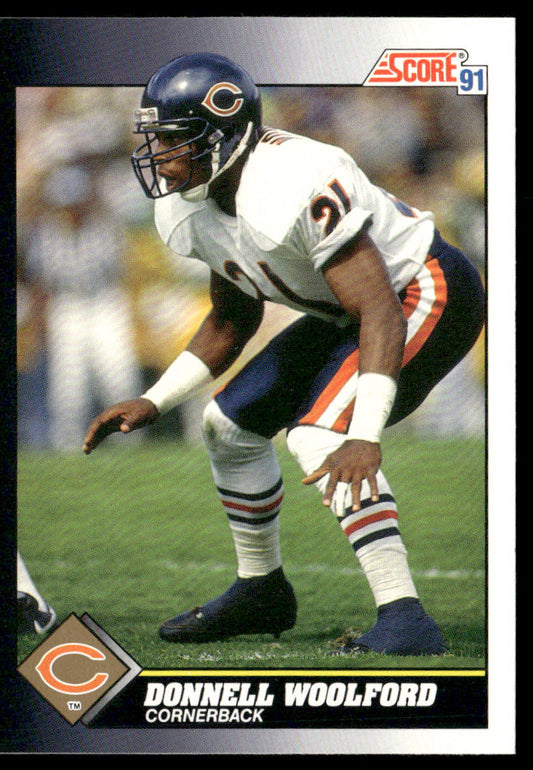 Donnell Woolford 1991 Score #548 Chicago Bears