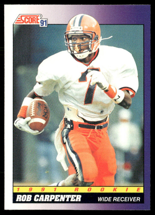 Rob Carpenter 1991 Score #570 RC Syracuse Orangemen