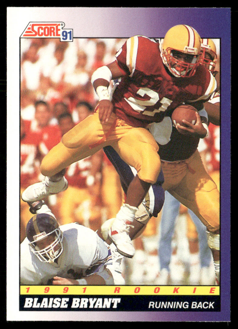 Blaise Bryant 1991 Score #603 RC Iowa State Cyclones