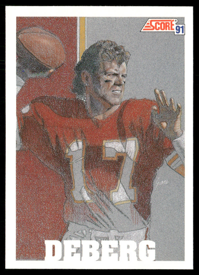 Steve DeBerg 1991 Score #629 Kansas City Chiefs