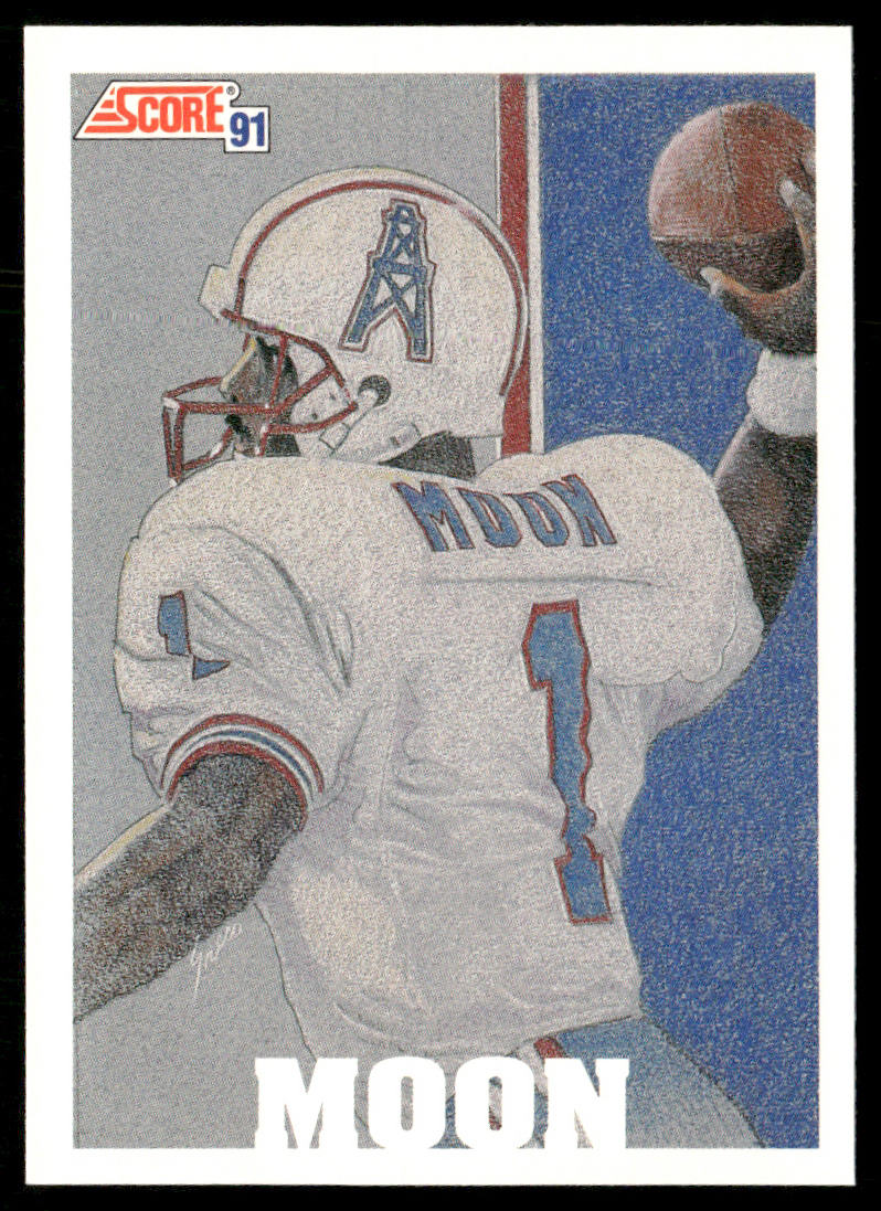 Warren Moon 1991 Score #638 Houston Oilers