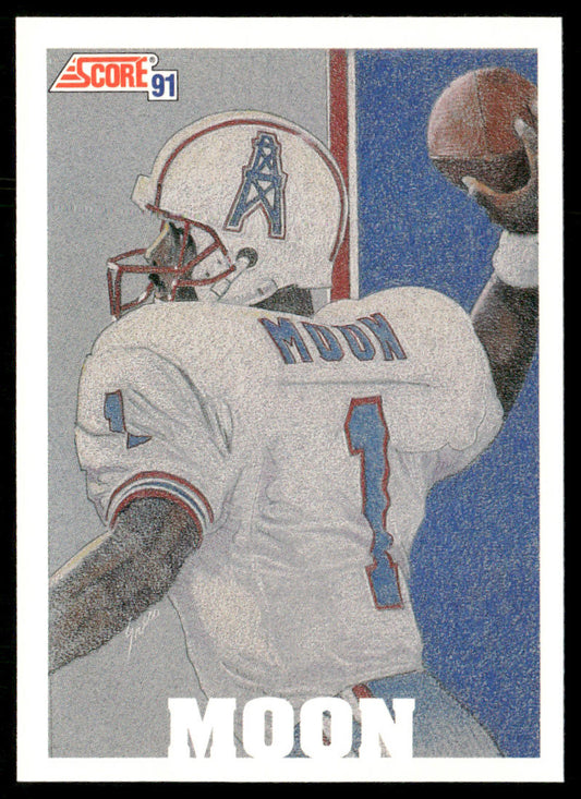 Warren Moon 1991 Score #638 Houston Oilers