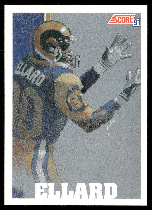 Henry Ellard 1991 Score #642 Los Angeles Rams