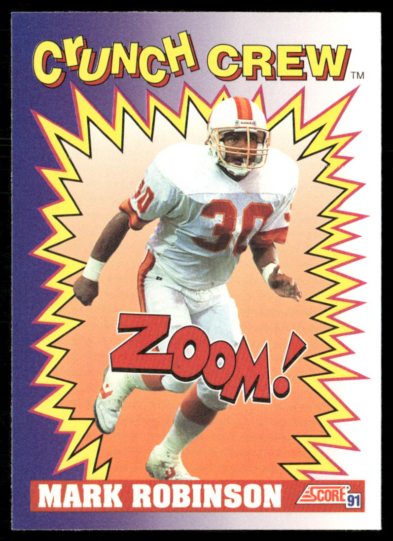Mark Robinson 1991 Score #653 Tampa Bay Buccaneers