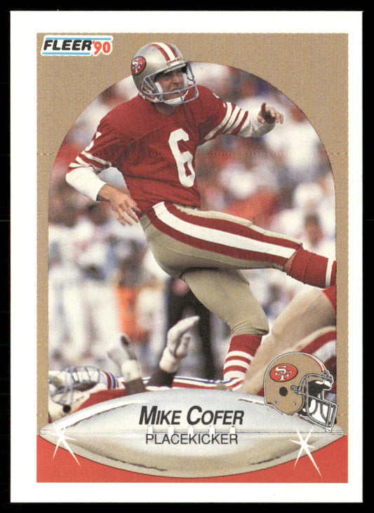 Mike Cofer 1990 Fleer #4 San Francisco 49ers