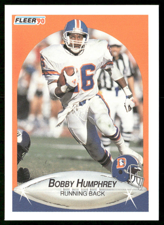 Bobby Humphrey 1990 Fleer #23 Denver Broncos