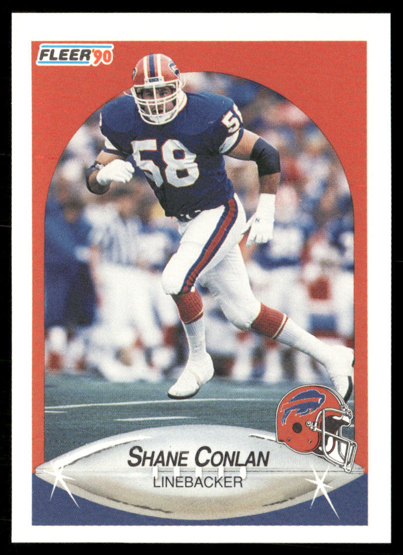 Shane Conlan 1990 Fleer #112 Buffalo Bills