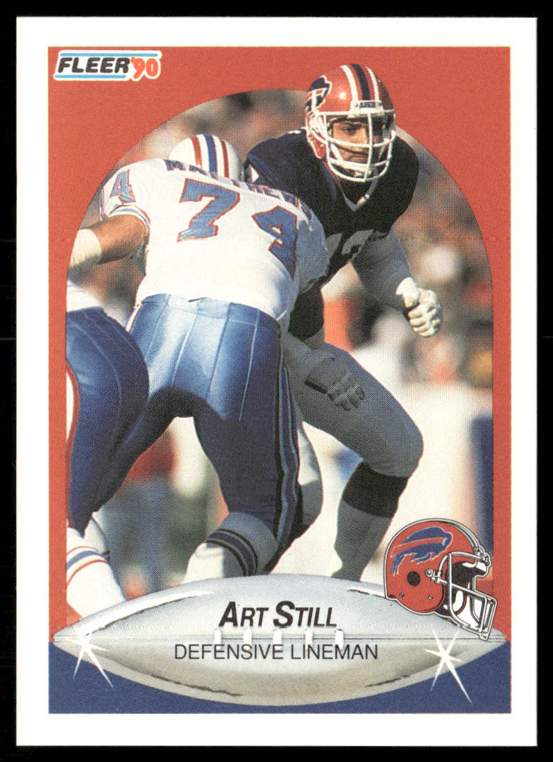 Art Still 1990 Fleer #123 Buffalo Bills